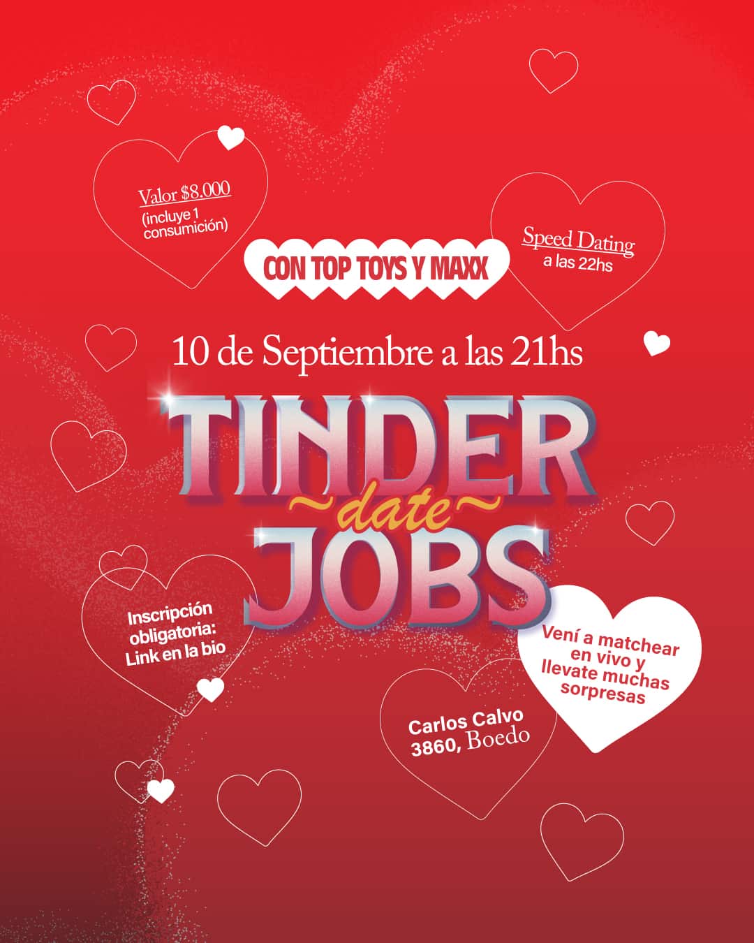 Tinder Jobs en Jobs Boedo