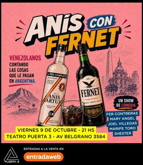 ANIS CON FERNET