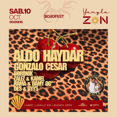 Aldo Haydar | Gonzalo Cesar | Boronik & more