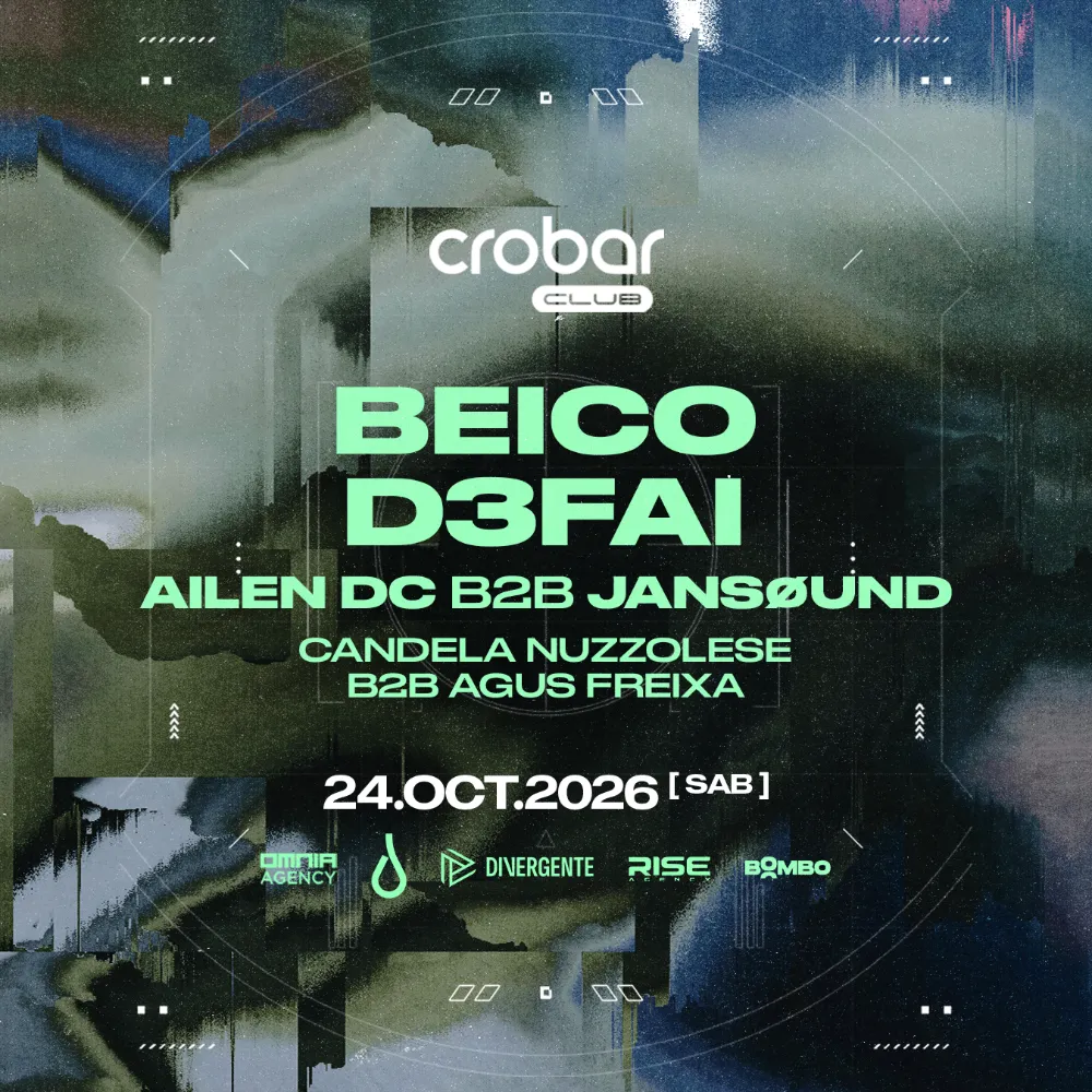 Beico | D3FAI | Ailen DC | Jansøund | Candela Nuzzolese | Agus Freixa