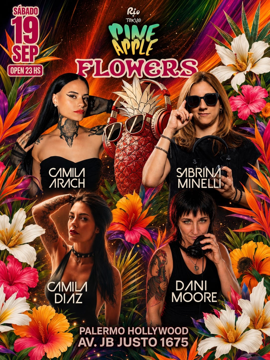Camila Arach | Sabrina Minelli | Camila Diaz | Dani Moore