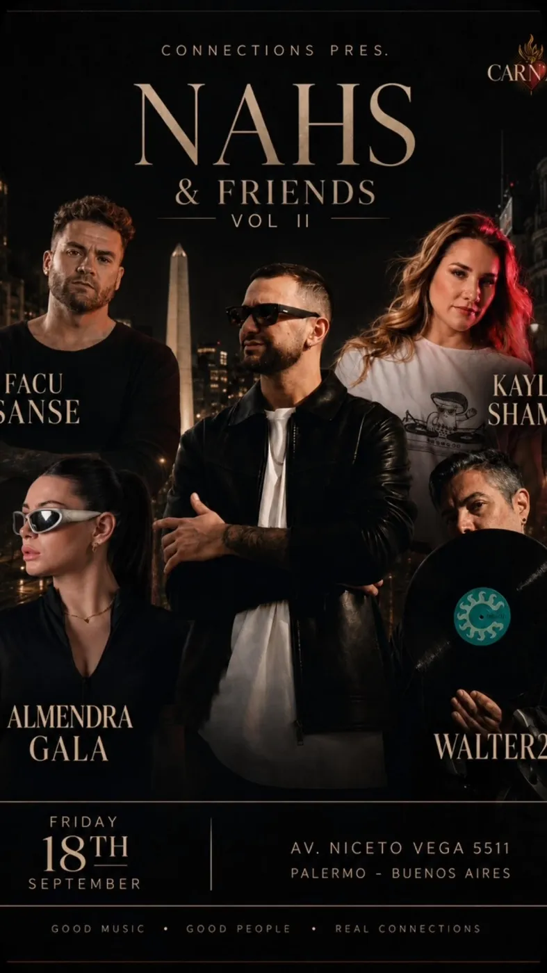 Nahs | Facu Sanse | Kayla Shams | Almendra Gala | Walter2k