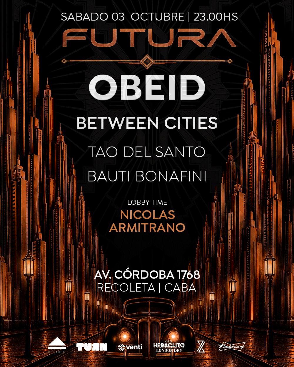 Obeid | Between Cities | Tao Del Santo | Bauti Bonafini