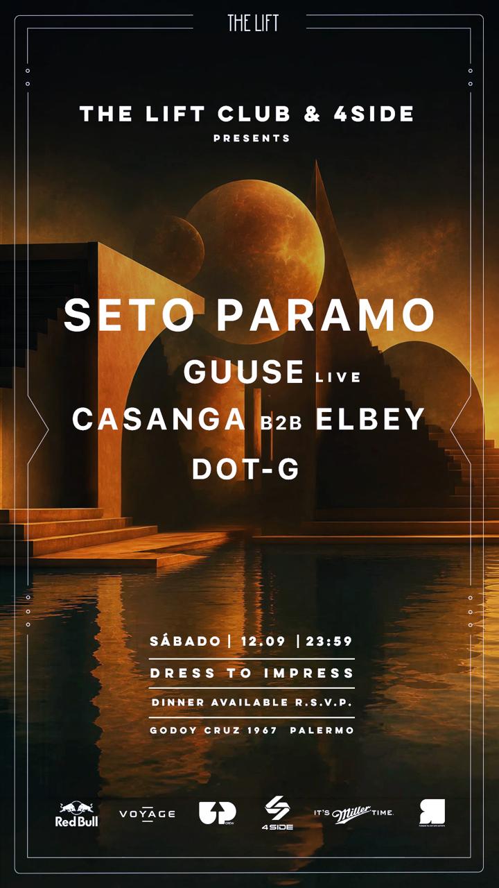 Seto Paramo | Guuse [Live] | Casanga B2B Elbey | Dot-G