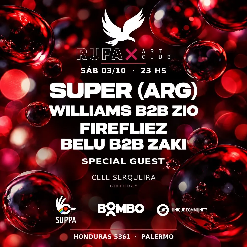 Super (ARG) | Williams B2B Zio | Firefliez & more