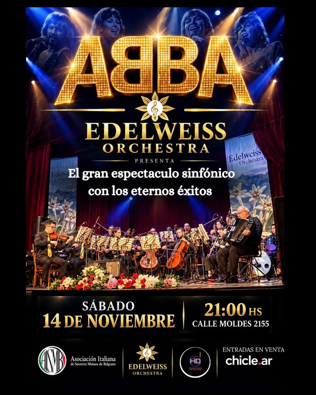 ABBA Sinfonico por Edelweiss Orchestra 
