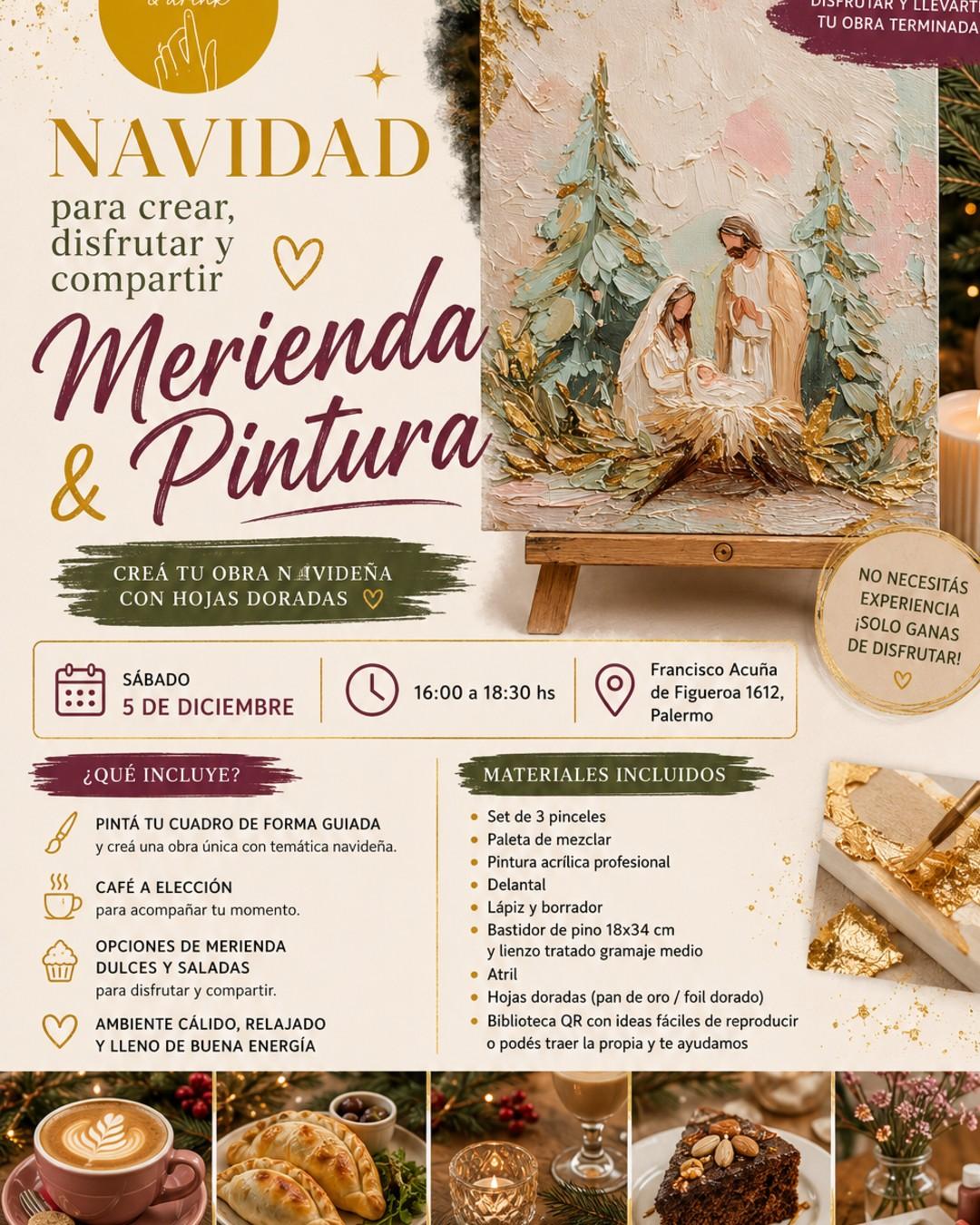 Merienda y Pintura: Especial Navidad