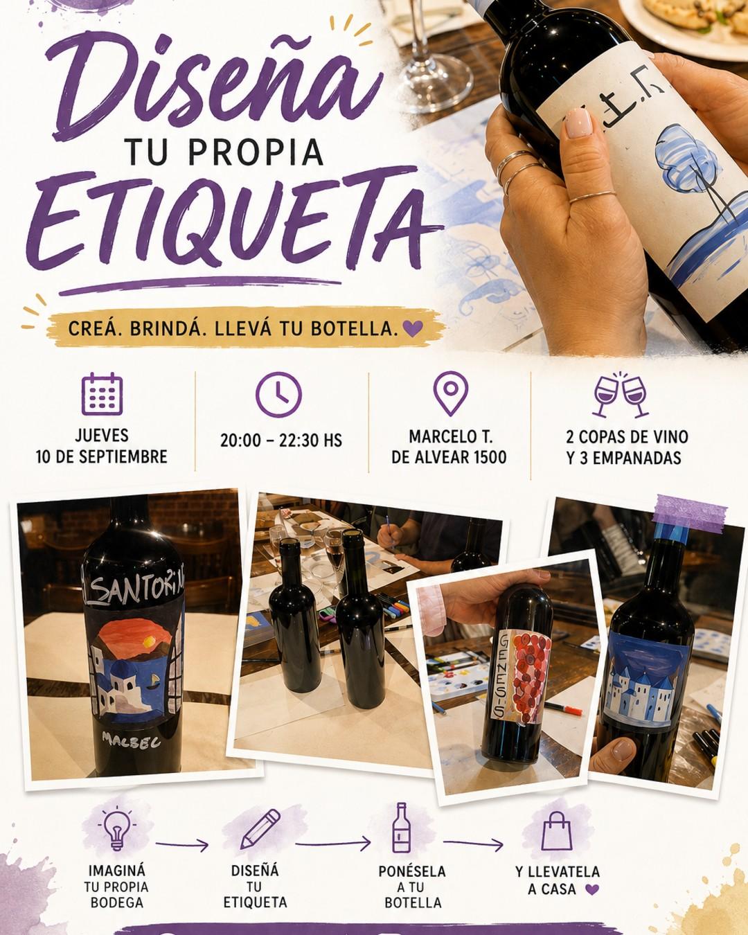 Pinta tu Etiqueta de Vino 