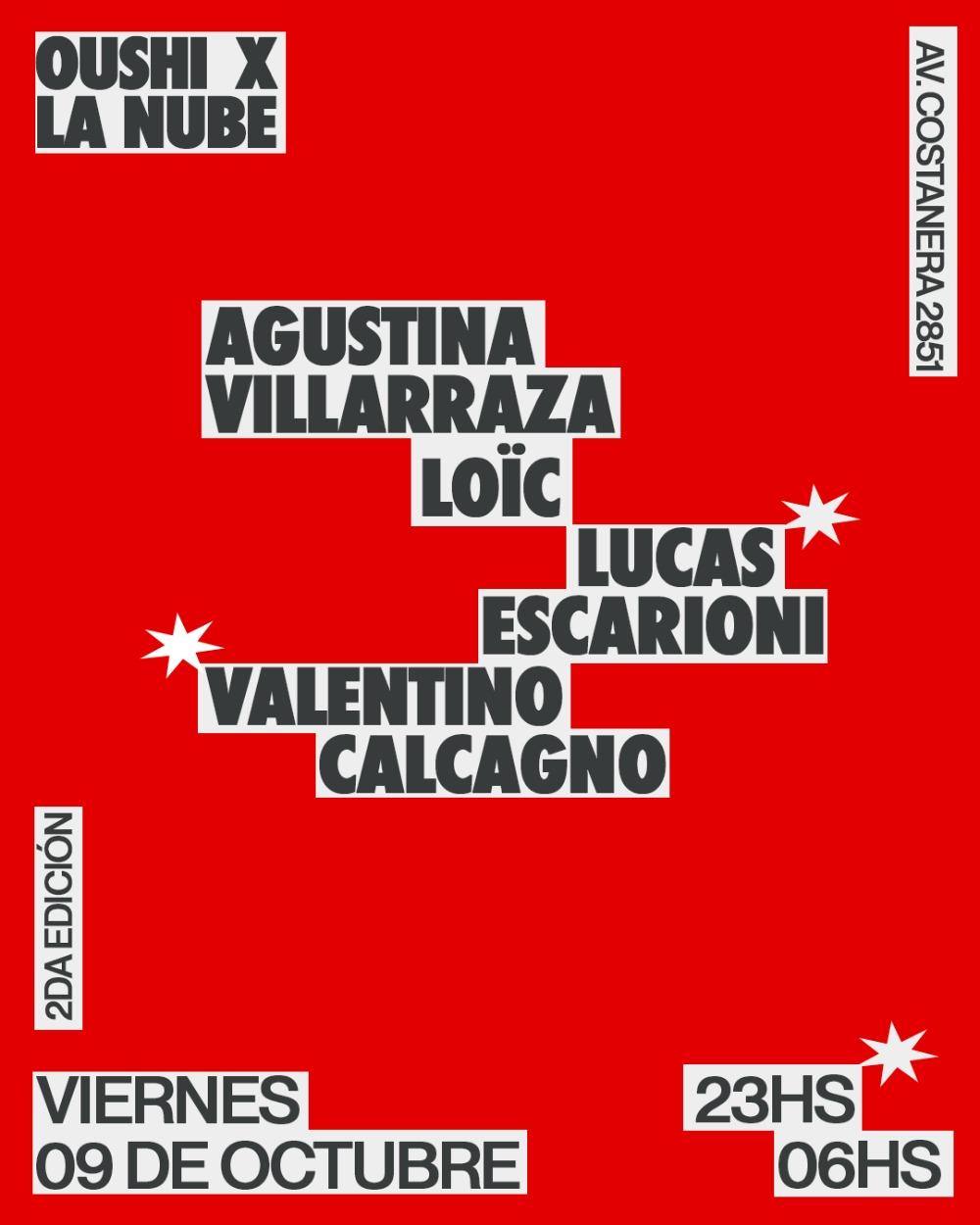 Agustina Villarraza | Loïc | Lucas Escarioni | Valentino Calcagno