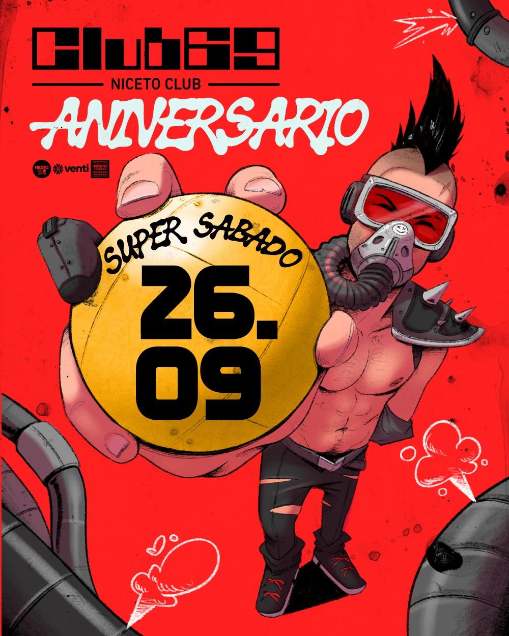 Club 69 - ANIVERSARIO