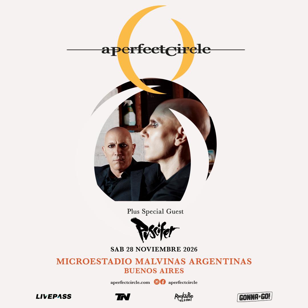 A PERFECT CIRCLE + PUSCIFER?en Buenos Aires