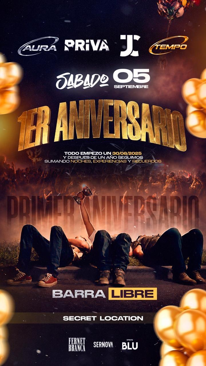 1 Year | Barra Libre
