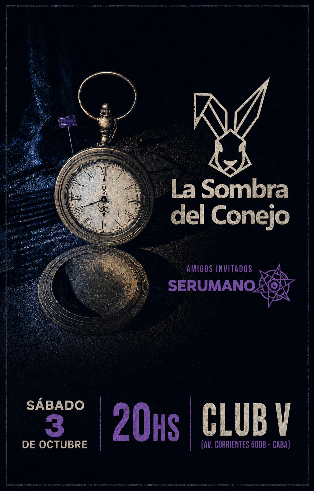 La Sombra del Conejo en Club V